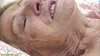 hideous 90 lifetime elderly grandma profound cavity porked
